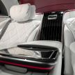 Z223 Mercedes-Maybach S-Class debuts – ultra-posh, tech-loaded flagship limo with 3,396 mm wheelbase