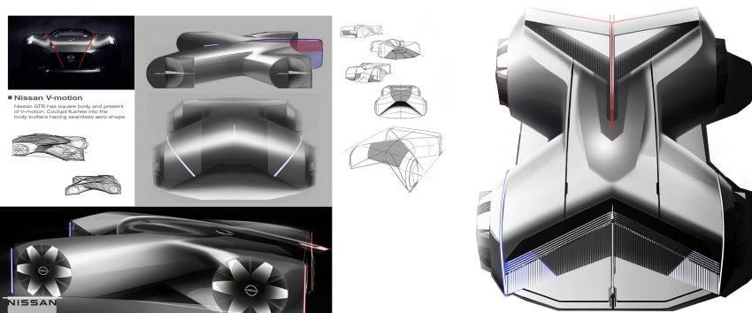Nissan GT-R (X) 2050 concept – mind control driving 1225801