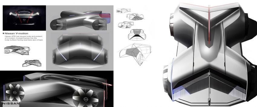 Nissan GT-R (X) Concept 2050 – gambaran model masa depan, bergerak guna kawalan minda pemandu 1227406