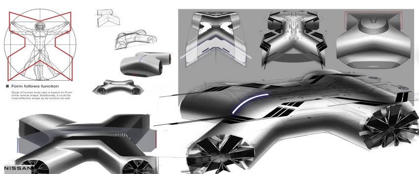 Nissan GT-R (X) 2050 concept – mind control driving 1225811