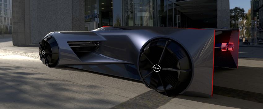 Nissan GT-R (X) Concept 2050 – gambaran model masa depan, bergerak guna kawalan minda pemandu 1227389