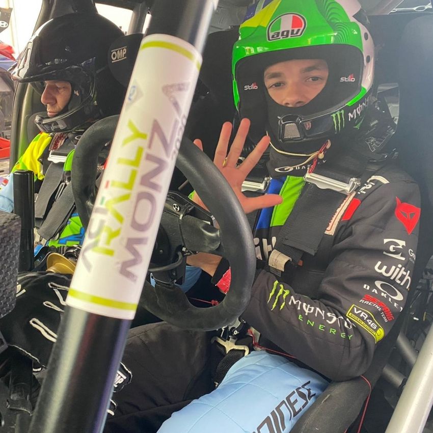 Petronas SRT’s Franco Morbidelli goes rally racing 1221112