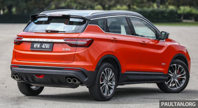 Proton X50 adalah model paling laris di Malaysia untuk Julai 2022, SUV pertama capai rekod sedemikian!