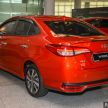 2021 Toyota Vios facelift launched in Malaysia – now with AEB, LDA; 3 variants offered; priced from RM75k