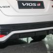 Rim 17-inci pada Toyota Vios GR Sport yang lebih besar dari biasa tak jejaskan pecutan – Tg. Djan Ley
