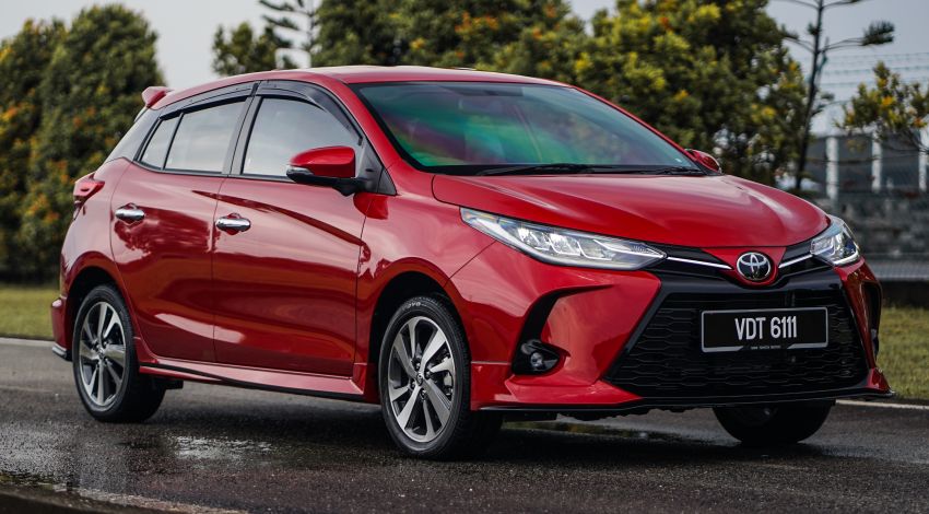 2021 Toyota Yaris facelift launched in Malaysia – now with AEB, LDA; LED headlamps standard, from RM71k 1225493