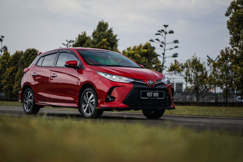 2021 Toyota Yaris facelift launched in Malaysia – now with AEB, LDA; LED headlamps standard, from RM71k 1225496