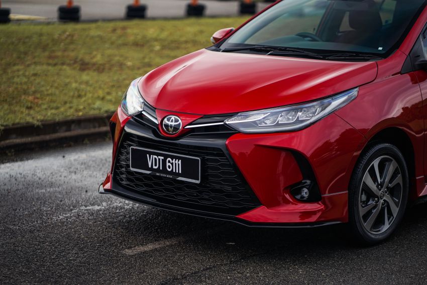 2021 Toyota Yaris facelift launched in Malaysia – now with AEB, LDA; LED headlamps standard, from RM71k 1225499