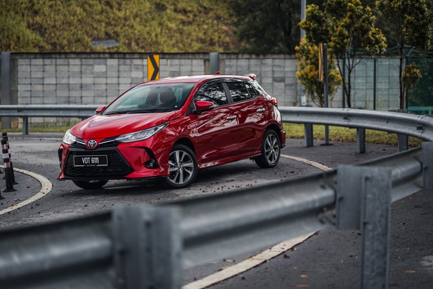 2021 Toyota Yaris facelift launched in Malaysia – now with AEB, LDA; LED headlamps standard, from RM71k 1225508