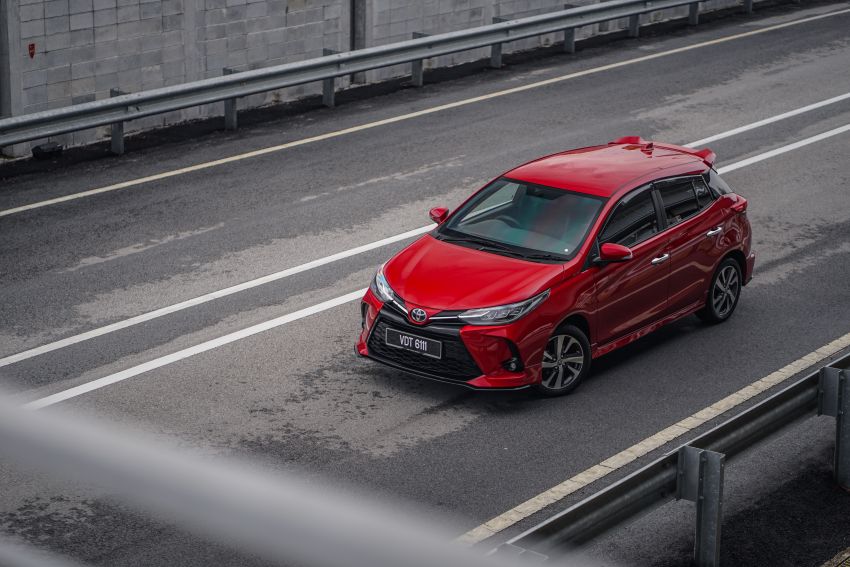 2021 Toyota Yaris facelift launched in Malaysia – now with AEB, LDA; LED headlamps standard, from RM71k 1225518