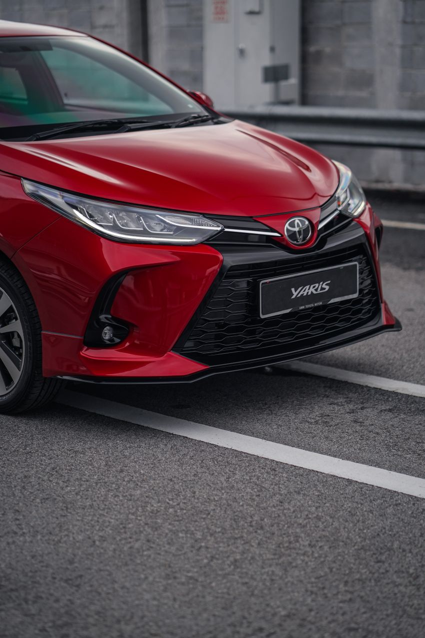 2021 Toyota Yaris facelift launched in Malaysia – now with AEB, LDA; LED headlamps standard, from RM71k 1225533