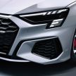 2021 Audi A3 Sportback 45 TFSI e debuts – 1.4L PHEV with 245 PS and 400 Nm; up to 74 km electric range