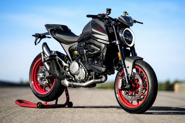 Ducati Monster, Monster+ 2021 diperkenal – 111 hp, 93 Nm tork, tiada lagi kerangka Trellis, 18 kg lebih ringan