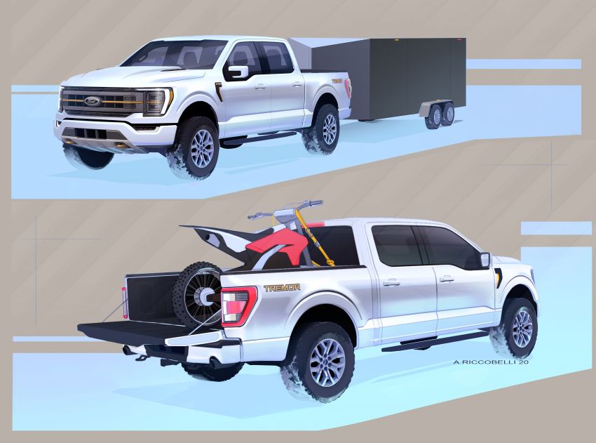 2021 Ford F-150 Tremor debuts with off-road upgrades 1222010