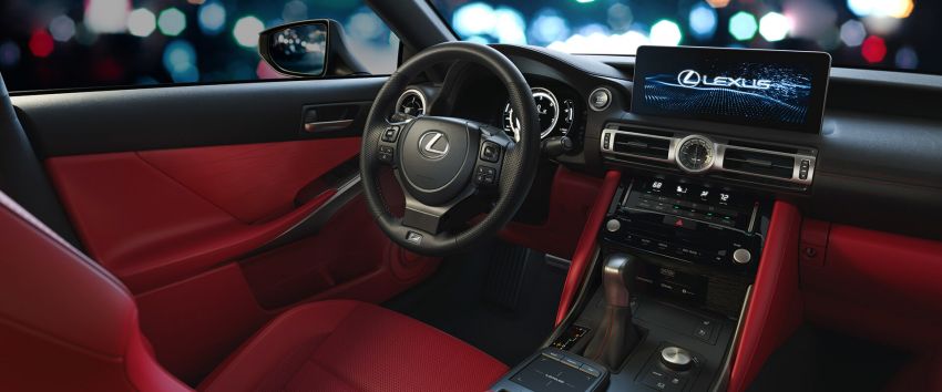 2021 Lexus IS facelift launched in Thailand – hybrid powertrain only; three trim levels; priced from RM362k 1219446