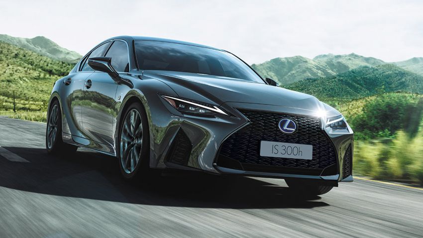 2021 Lexus IS facelift launched in Thailand – hybrid powertrain only; three trim levels; priced from RM362k 1219444