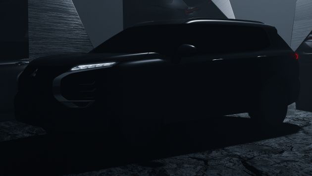 2021 Mitsubishi Outlander teased, debuts in February