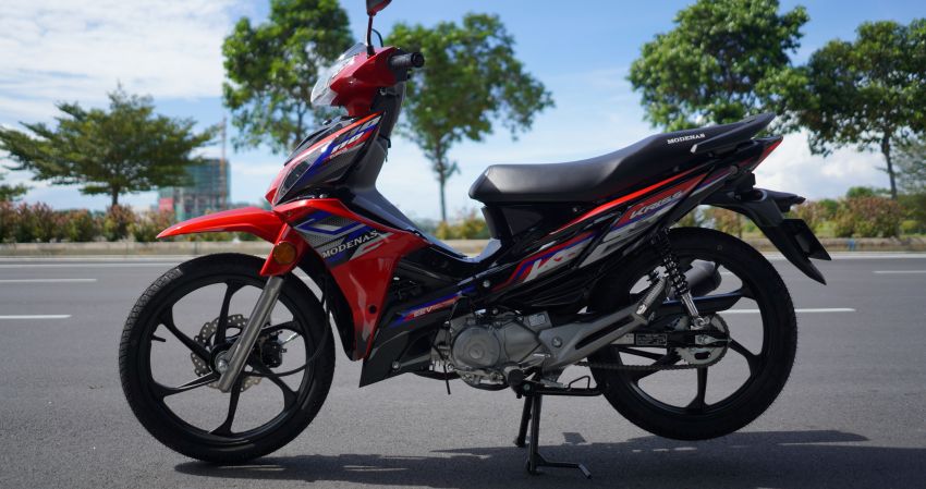 2021 Modenas Kriss 110, now with disc brake, RM3,877 1225007
