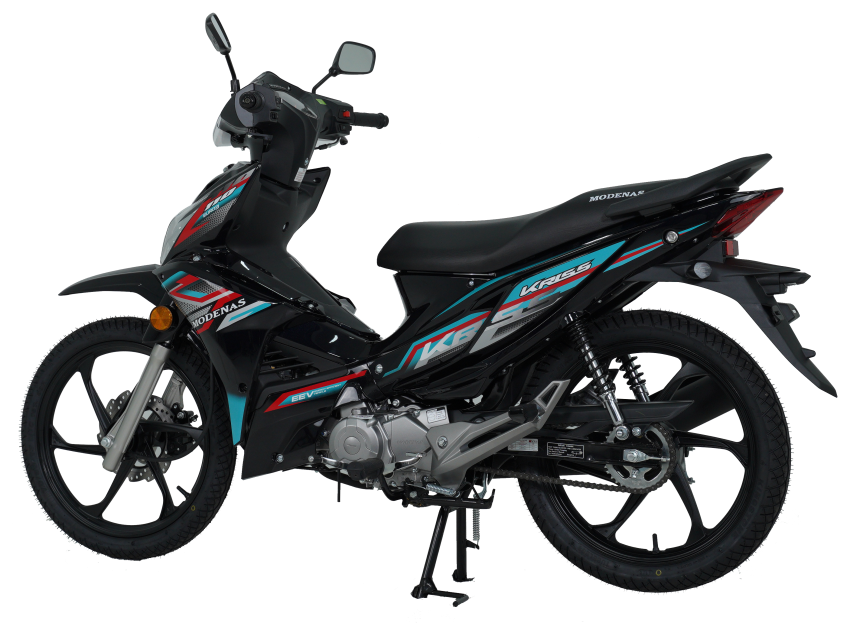 2021 Modenas Kriss 110, now with disc brake, RM3,877 1224899