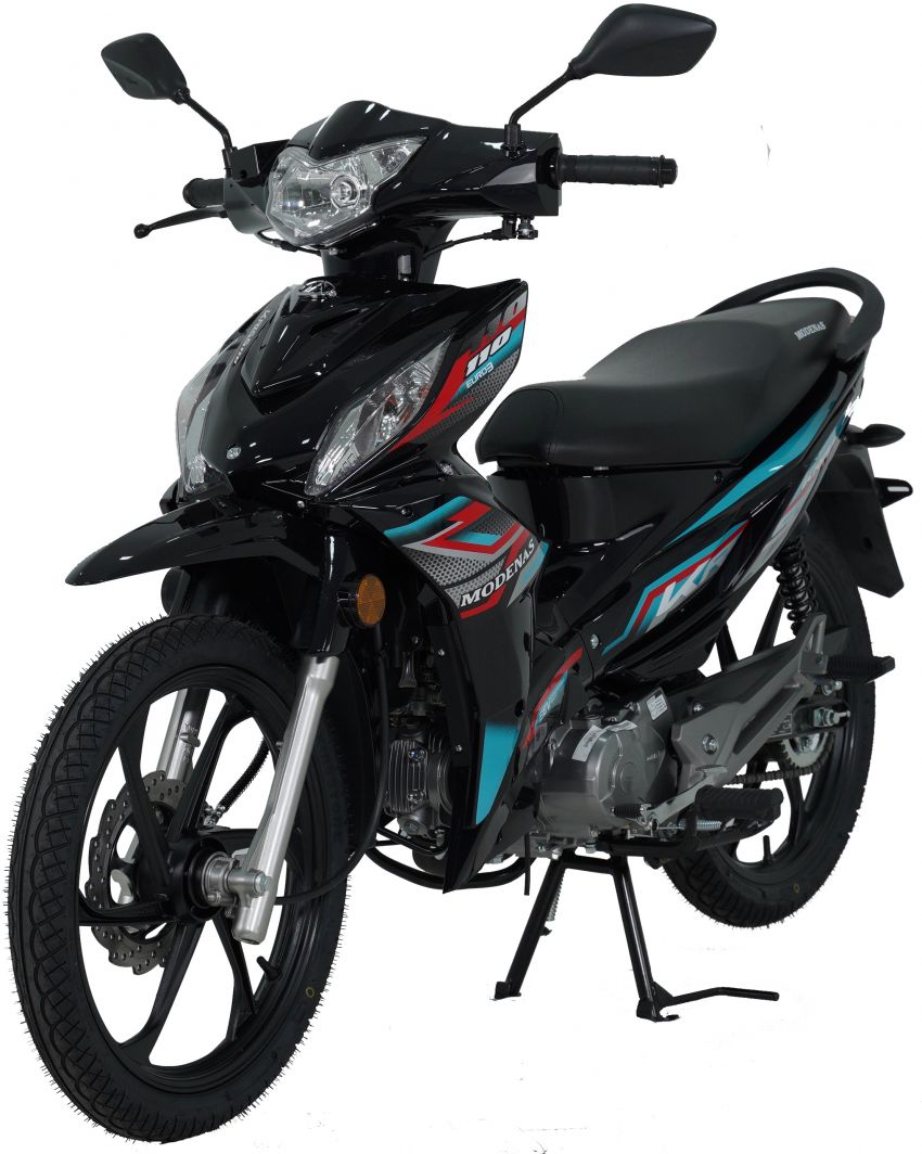 2021 Modenas Kriss 110, now with disc brake, RM3,877 1224910