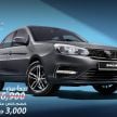 2021 Proton Saga facelift launched in Egypt – LHD, no ESC but with extra AC controls, heater; RM43k-RM52k