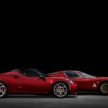 Alfa Romeo 4C Spider 33 Stradale Tributo – 33-unit limited run for the US; homage to mid-engined classic