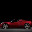 Alfa Romeo 4C Spider 33 Stradale Tributo – 33-unit limited run for the US; homage to mid-engined classic