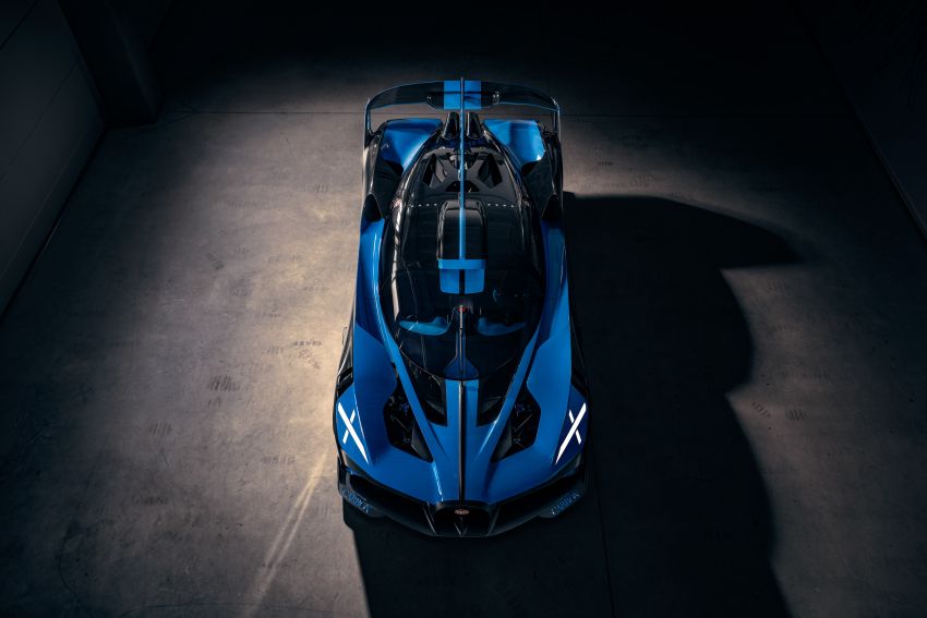 Bugatti Bolide showcased in new live photo gallery 1222374
