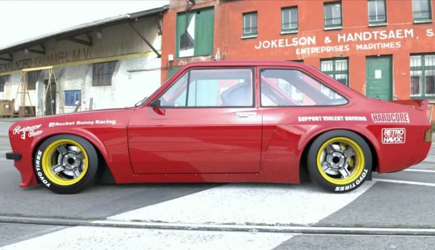 Ford Escort Mk.2 Retro Havoc X Rocket Bunny – projek restomod M’sia & Jepun dirancang ke SEMA! 1226957
