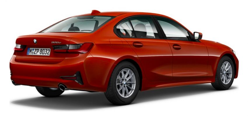 G20, G21 BMW 320e PHEV appear on configurator Image #1228852