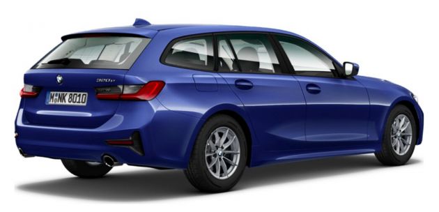 G20, G21 BMW 320e PHEV appear on configurator