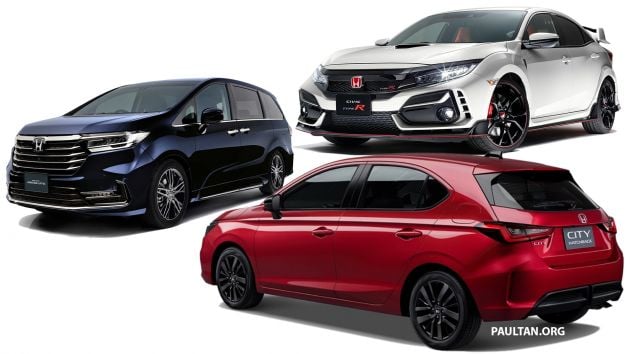 Honda in 2021 – City Hatchback to replace Jazz, Civic Type R and Odyssey facelifts coming to Malaysia?