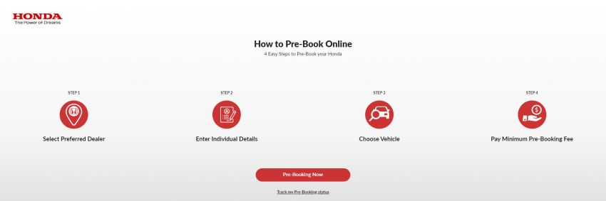 Honda Malaysia launches new online car pre-booking service for greater convenience – RM99 minimum fee 1227977