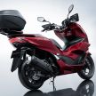 2021 Honda PCX 160 and PCX e:HEV in Japan – major overall makeover, more engine power, 15.8 PS, 15 Nm