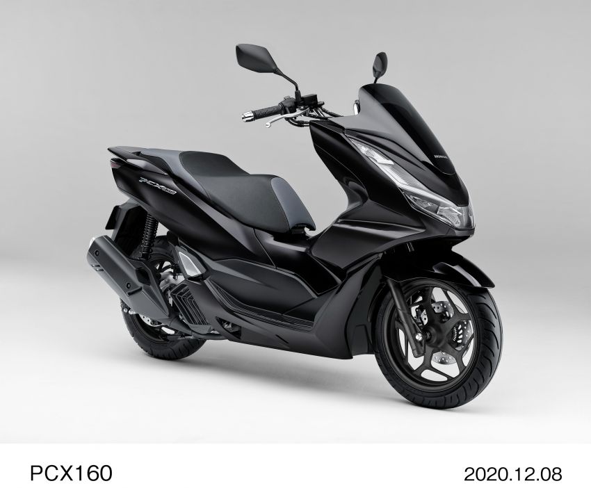 Honda PCX 160 dan PCX e:HEV dilancar di Jepun – seluruh bahagian dipertingkat, enjin lebih berkuasa 1222709