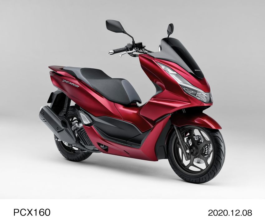 Honda PCX 160 dan PCX e:HEV dilancar di Jepun – seluruh bahagian dipertingkat, enjin lebih berkuasa 1222705