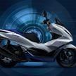 2021 Honda PCX 160 and PCX e:HEV in Japan – major overall makeover, more engine power, 15.8 PS, 15 Nm