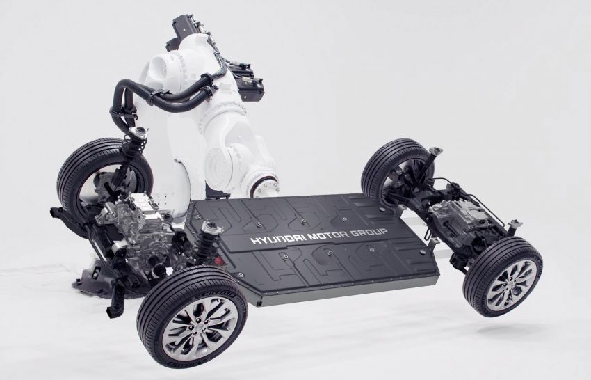 Hyundai reveals new E-GMP electric vehicle platform 1219326