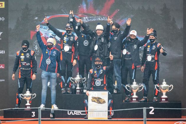 Hyundai secures second consecutive WRC title in 2020