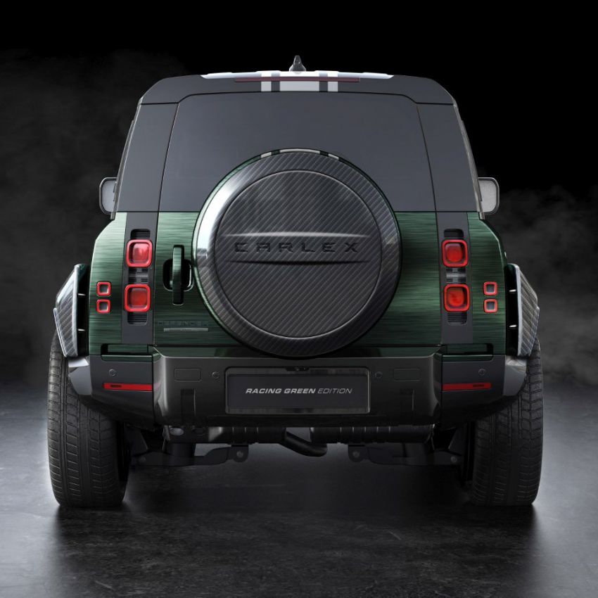 Land Rover Defender Racing Green Edition by Carlex Design – brown and green-themed SUV; RM420k 1220521