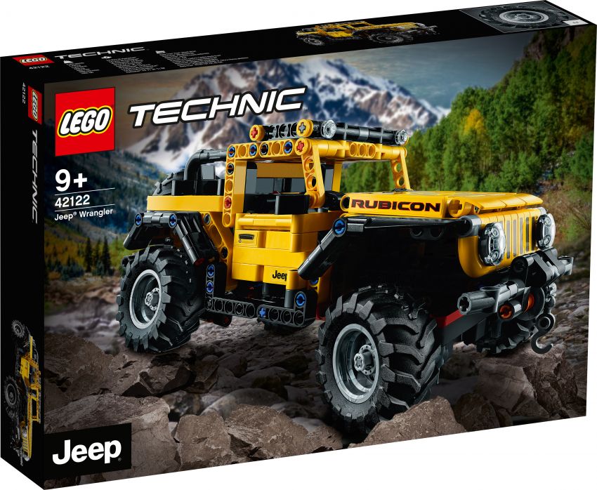 Lego Technic Jeep Wrangler Rubicon revealed – 665-piece set with articulating suspension and winch 1220660
