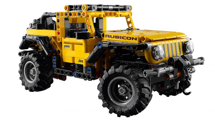 Lego Technic Jeep Wrangler Rubicon revealed – 665-piece set with articulating suspension and winch 1220661