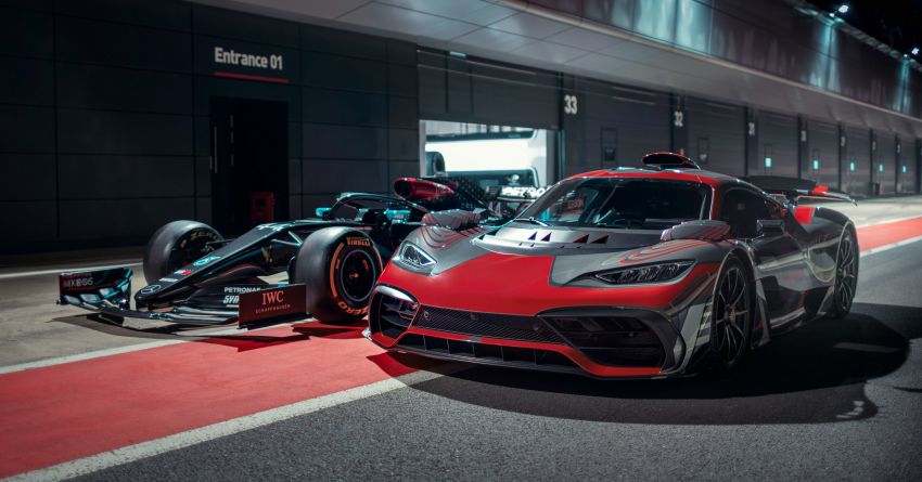 Mercedes-AMG Project One driven by Lewis Hamilton 1223973