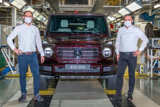 Mercedes-Benz rolls out 400,000th G-Class from Graz