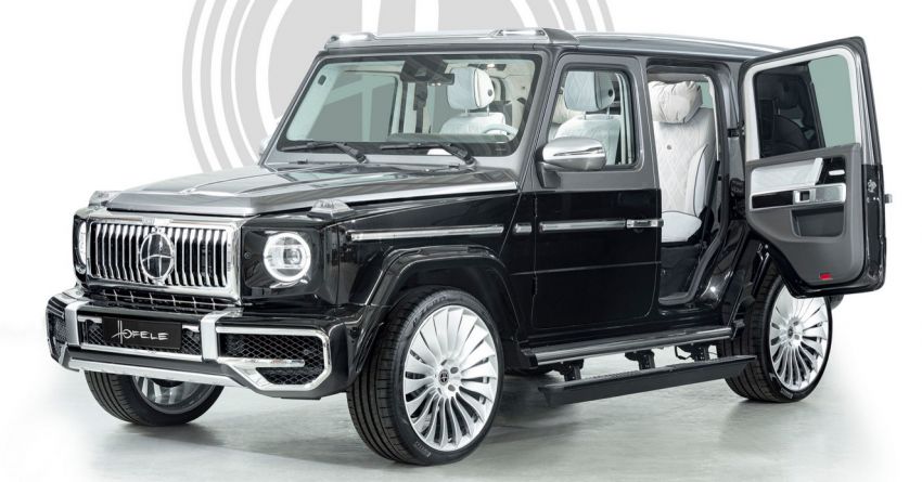Mercedes-Benz G-Class modified by Hofele gains suicide doors to become an “off-roading limousine” 1220716