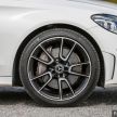 Mercedes-Benz C300 AMG Line facelift W205 – suspensi sports gantikan Airmatic, harga kini RM292k