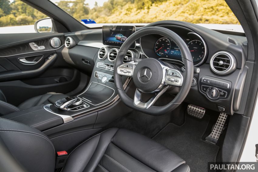 Mercedes-Benz C300 AMG Line facelift W205 – suspensi sports gantikan Airmatic, harga kini RM292k 1219514