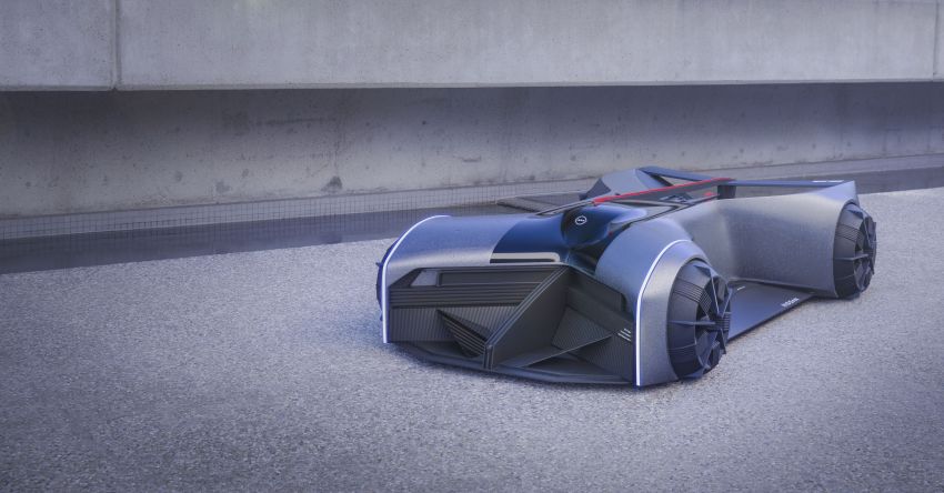 Nissan GT-R (X) Concept 2050 – gambaran model masa depan, bergerak guna kawalan minda pemandu 1227403