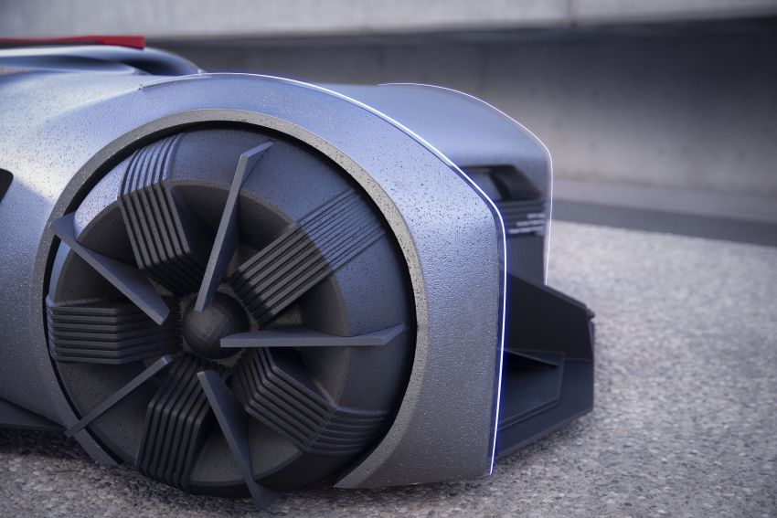Nissan GT-R (X) Concept 2050 – gambaran model masa depan, bergerak guna kawalan minda pemandu 1227412