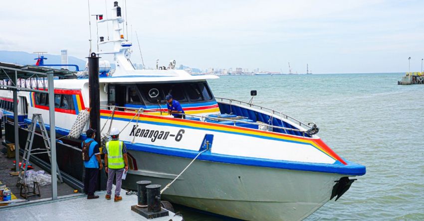 New Penang passenger ferry – trips under 10 minutes 1229123